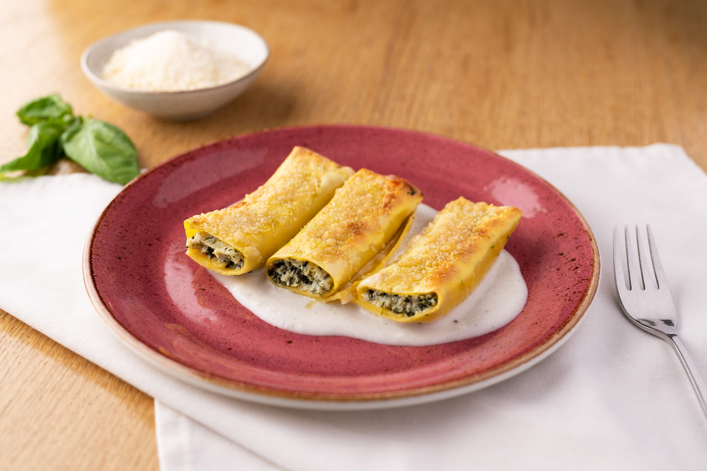 Cannelloni ricotta and spinach (5 Portions per pack)